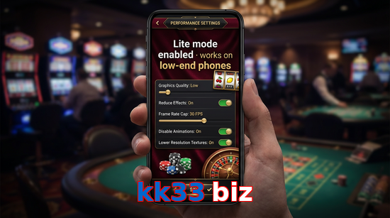 Payment and PKR controls in Kk33 Biz